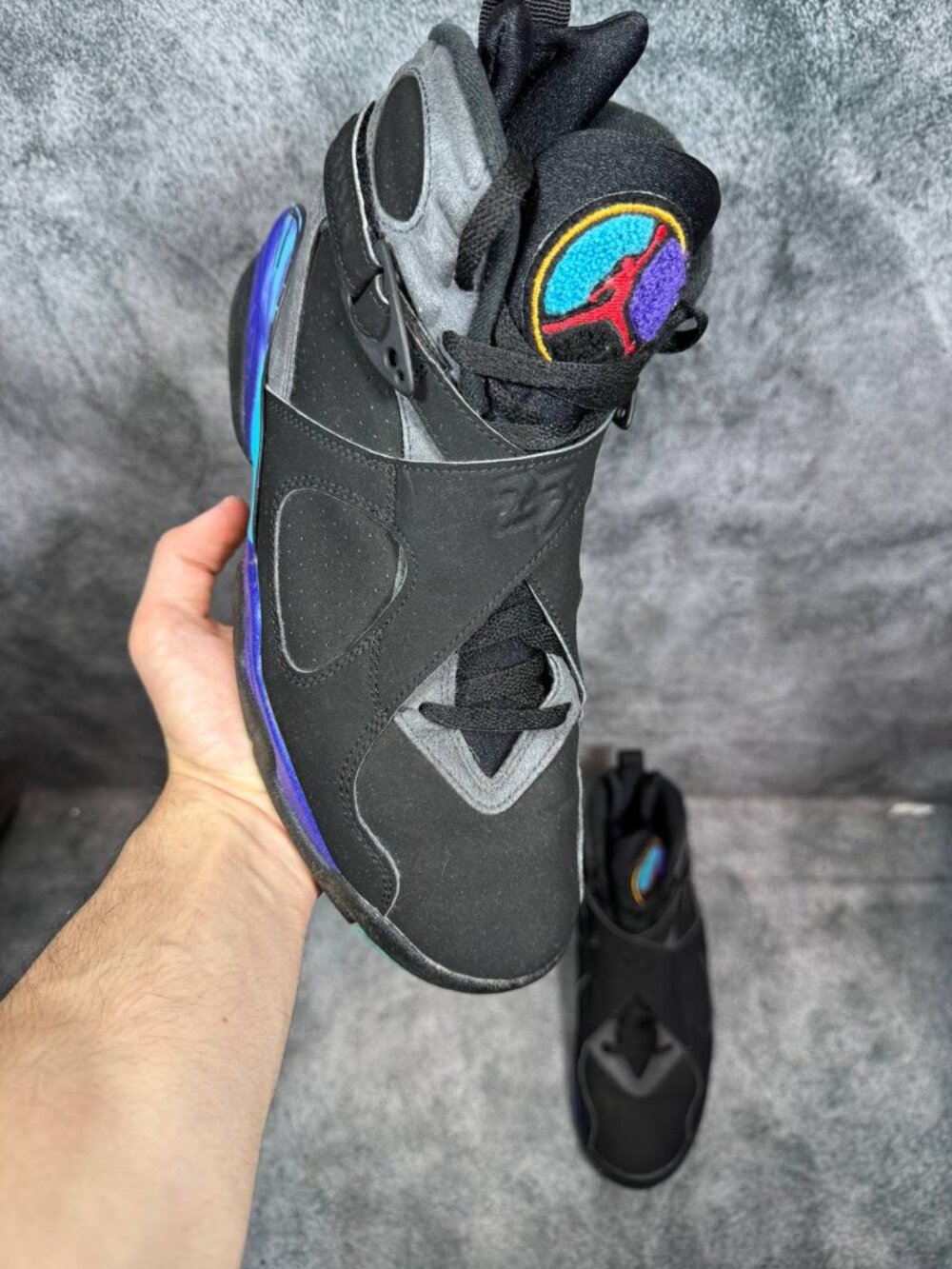 Size 8.5 | Jordan 8 Aqua No Box | Pre-Owned